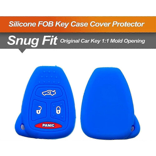 Capa de silicone para chaveiro, compatível com os modelos 200, 300, PT Cruiser, Charger e Magnum 2