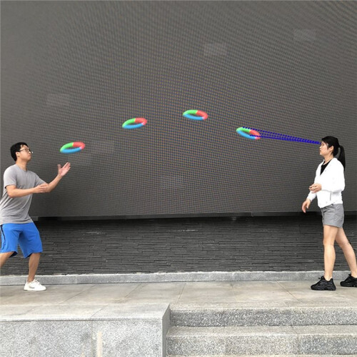 Hand-Eye Coordination Tools Reaction Speed Training Rings for Tossing Coordination Trainer for Outdoor Training