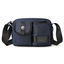 (Stil D – Dunkelblau) WEPOWER 1862 Herren Stilvolle, lässige Umhängetasche aus Nylon, Schultertasche