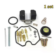 (1 Satz) Passender Vergaser-Reparatursatz für Honda XR400 XR400R 1998–2004 mit Schwimmerdüse