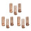 9 Pack Non-Destructive Wood Wall Hooks - Adhesive Wall Hooks - Boho Decorative Wall Hooks 1