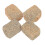 4Pcs Stackable Haystack Grass Ornaments Rustic Autumn Decor 3