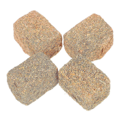 4Pcs Stackable Haystack Grass Ornaments Rustic Autumn Decor 2