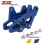 (Blue)Compatible Wr250f/400F/426F/450F Off-Road Motorcycle Modification Accessories Plastic Chain Guide 3