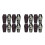 Creative Halloween Mini Coffins Decor 8 Sets with Skeleton Props 5