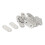 Stainless Steel Flat Bracket Straight Mending Fixing Plates 40mm 120pcs 2
