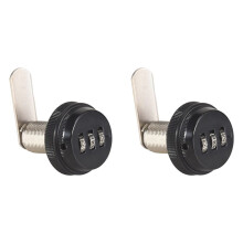 2X 3-Cijferig Combinatieslot 30 mm Keyless Wachtwoordslot Brievenbuskast Mechanische Sloten voor Brievenbuskastdeur D