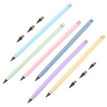 1Set Draagbare Inktloze Potloden Herbruikbaar En Ergonomisch Gekleurd