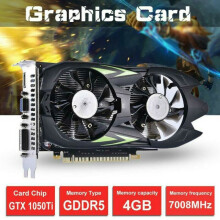 Durable Cooler Fan Host Graphics Cards Game Computer Part GTX 1050 Ti 4G DDR5
