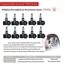 10pcs Universal Programmable MX Sensor 315MHZ+433MHz 2 in 1 for Autel Tool TS408 TS508 ITS600 TPMS Tire Pressure Sensor