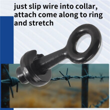 4X Barbed Wire Pullers, Wire Gripper for Barb Wire Replacement for Fence Stretcher Tool, Repair Barb and Fence Wire