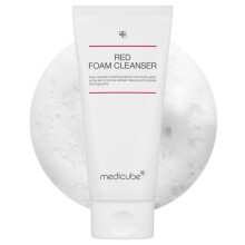 medicube Red Foam Cleanser 120ml - Deeply cleanses, remove impurities, control sebum, | Korean Skincare