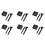 6X Solar String Lights, 10M 100LED Outdoor String Lights, Waterproof Decorative String Lights (Warm White) 1
