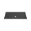 NES Home 1400mm Black Sliding Door 800mm Frameless Side Panel & Slate Grey Tray 7