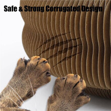 2X Cat Scratch Organ Board Cat Toy with Cat Grinding Claw Cat Climbing Frame Kitten Round Cat Scratching Toy