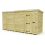 15 x 4 Pent Shed Tanalised (Single Door, No Windows) 2