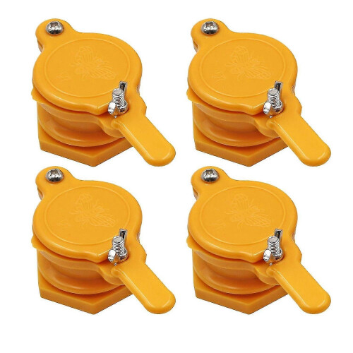4pcs Honey Valve Extractor Tap for Beekeepers, Nylon Bee Hive Tool