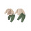 (2-3 Years, Apricot) Boy Fall Outfits Animal Print Long Sleeve Pullover Solid Pants 2 Pcs Set 3