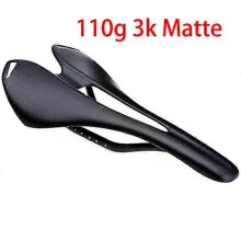 3K Full Carbon Fiber Bicycle Saddle MTB Road Bike Seat Ultra Light Cycling Equipment Matte/ Glossy 270x143mm