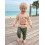 (2-3 Years, Apricot) Boy Fall Outfits Animal Print Long Sleeve Pullover Solid Pants 2 Pcs Set 7