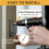 Door Barricade Brackets,4 Pack Drop Open Bar Holder for Home Security, 2X4 Bar Brackets Prevent Unauthorized Entry 4