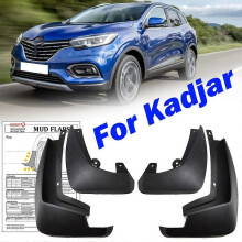 Gäller 4 st för Renault Kadjar 2015-2022 Stänkskydd Stänkskydd Fram Bak