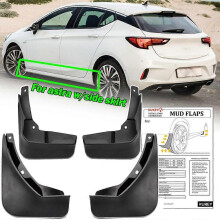Gäller för Vauxhall Astra K MK7 OPC VXR GSI 15-21 Stänkskydd fram och bak