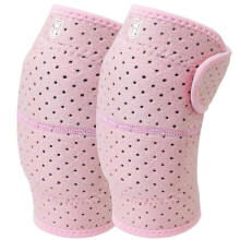 (Stil A) WOSWEIR EL0231 2 Stück Pinke Fitness-Ellbogen- und Kniebandagen mit Kompressionswirkung, Sport-Schutz