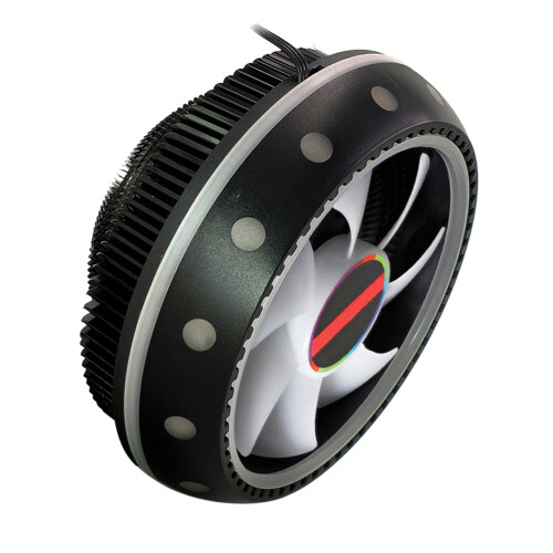 CPU Cooler Met Aluminium Koeling En Rgb Verlichting