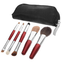 1Set Dames Make-Up Borstelset Met Zachte En Stevige Handvaten