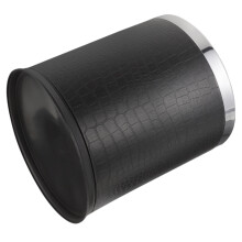 1Robuuste Zwarte Plastic Afvalcontainer Voor Woonruimte