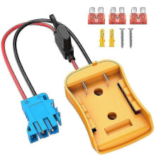 Gilt für geeigneten Power Wheels Adapter für 20V Batterie mit Kabelbaumanschluss für Peg-Perego,
