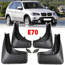 Applies to 4x Molded Mud Flaps For BMW X5 E70 2007- 2013 Splash Guards Mudguards Front Rear