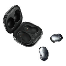 Nuovi auricolari wireless Bluetooth Buds Live SM-R180 del 2021, colore nero.