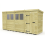 15 x 4 Pent Shed Tanalised (Single Door, With Windows) 2