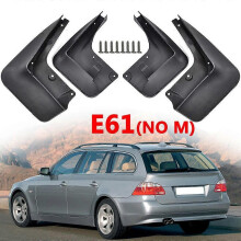Applies to For BMW 5 Series E61 Touring 04- 10 Front Rear Splash Guards Mud Flaps Mudguards