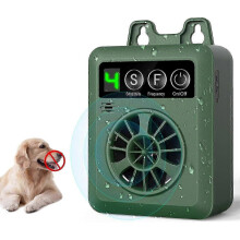 Controllo dell'abbaio del cane a ultrasuoni regolabile - Funzione di insegnamento inclusa