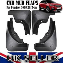 Applies to Set OE Style Mud Flaps Splash Guards GT Mudflaps For Peugeot 3008 MK2 17-20
