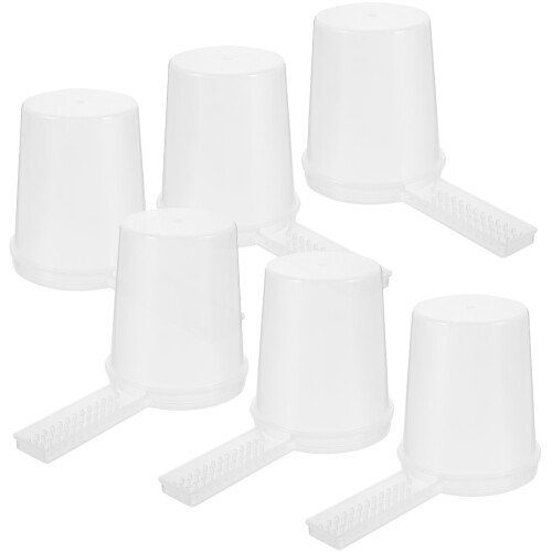6St Draagbare Watercup Plastic Voor Bijenvolk