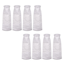 8 Confezioni di Calze Filtranti, 200 Micrometri, per Acquario/Acquario Salino, Laghetto, per Pozzetto/Troppopieno