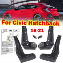 Applies to 4x Mud Flaps Splash Guards Mudguards For Honda Civic Hatchback Hatch 2016-2021