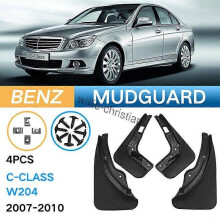 Applies to Set Splash Guards For Mercedes Benz C-Class W204 2008-2011 Mudflaps Mud Flaps