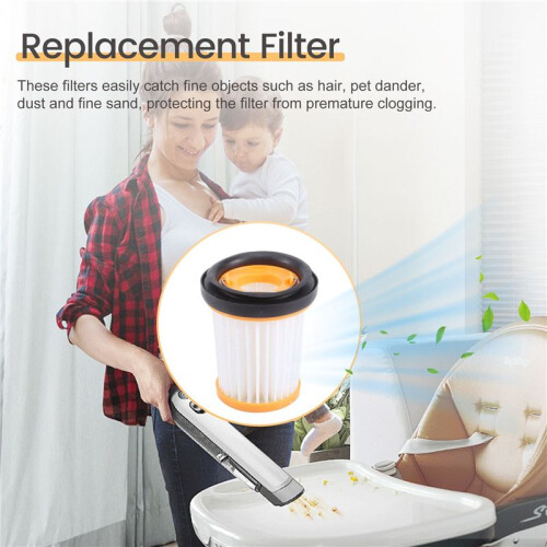 Replacement Filter for  WV200EU WV251EU Cordless Handheld Vacuum Cleaner 2
