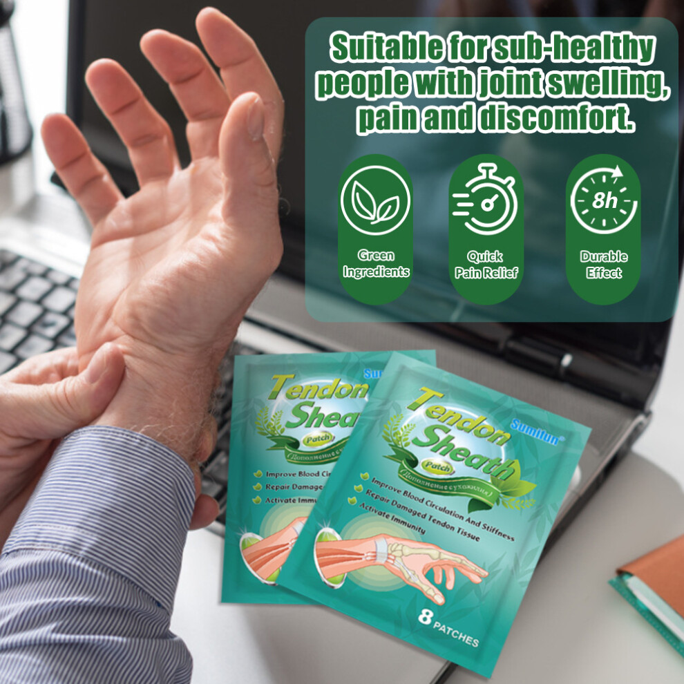 Phui-Pet-Supplies Wrist Pain Relief Stickers - Tenosynovitis Treatment