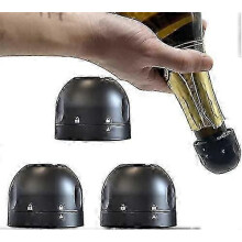 Vinflaskekork 3-pakning - Lekkasjesikker champagnebeholder med vakuumforsegling