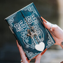 2Sets Metalen Liefdeshangslot Sierlijk Voor En Dagboeken