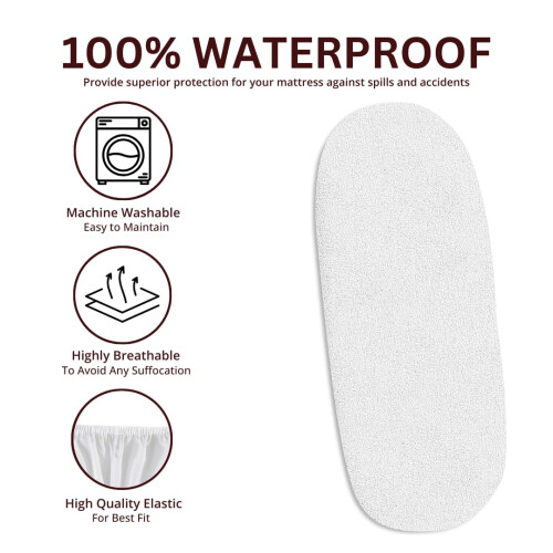 3 x Moses Basket Fitted Sheets  100 Cotton Fitted Sheets 2 Pack and 1 1