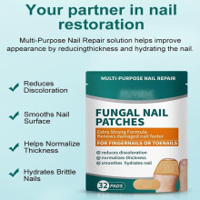 32x Patches Toenail Fungus Treatment Fungal Nail Patches Nail Repair Nail Care