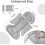 Hooyax Infant Car Seat Insert with Removable Head Support DualSided Ba 5