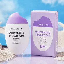 (HIH UV isolation sunscreen "powder box 40g]) UV Sunscreen Lotion SPF50+++ Outdoor Isolation Lightweight Anti-UV 60ml